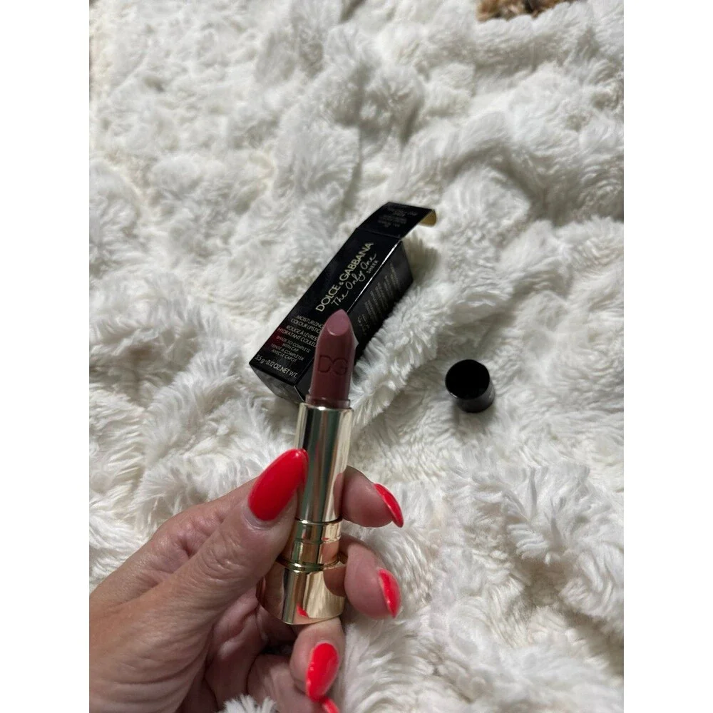D & G Dolce and Gabbana the only one lipstick sensual tan 128